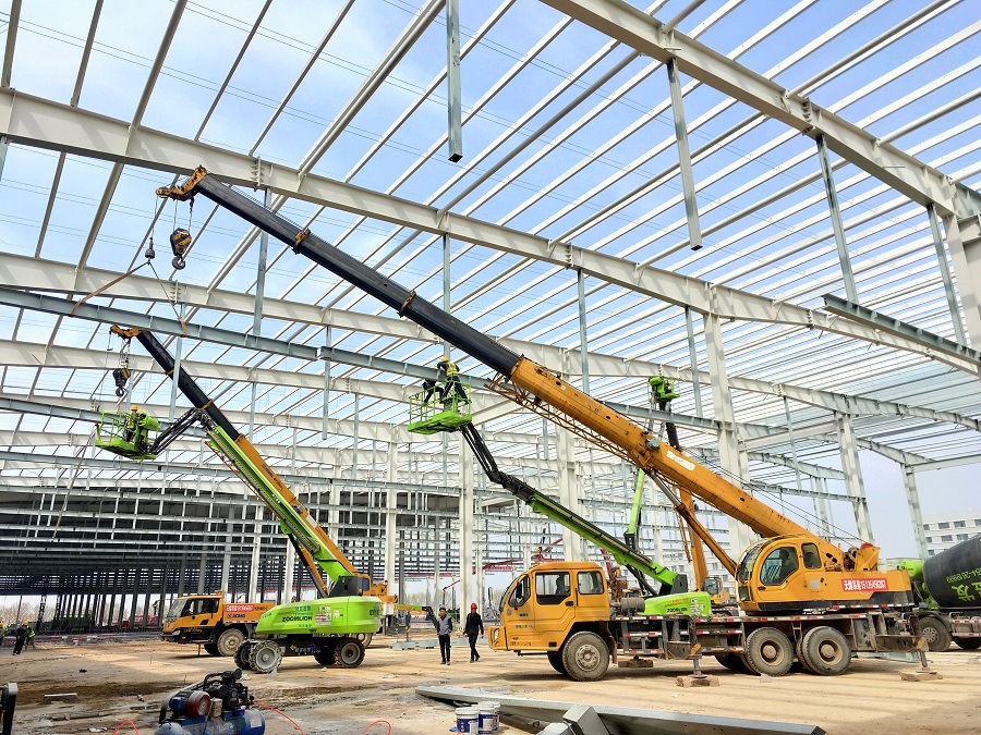 山西鋼結構工程建設